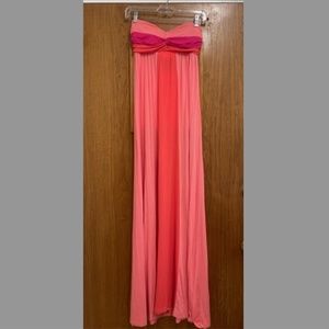 2b bebe Strapless Maxi Dress